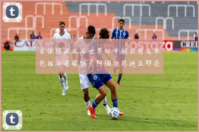 东体报道本届世界杯中超旧将名单包括海港前球员阿瑙与恩迪亚耶在内的10位球员
